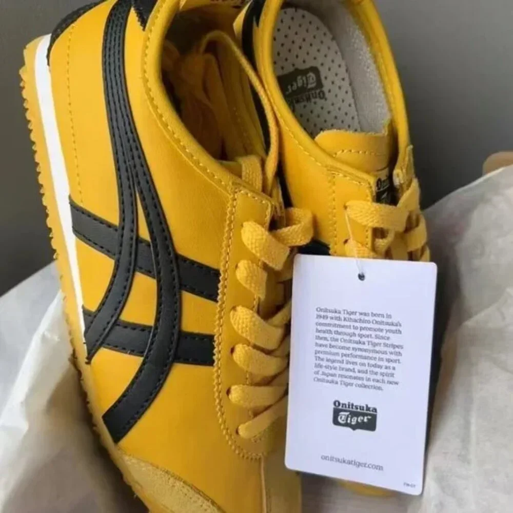 Onitsuka Tiger Yellow MEXICO 66 SLIP-ON Series Sneakers - Picture 3 of 6